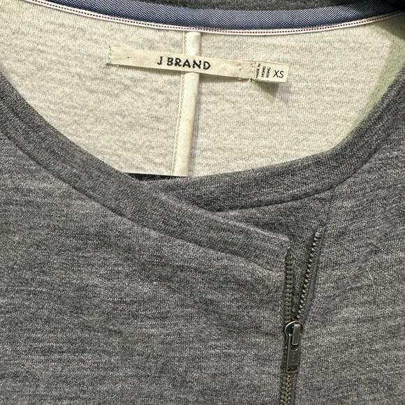 J Brand zip up wool tee - Picture 2 of 6